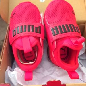 Kids/Infants Puma Axelion M Slip On AC Size 4C